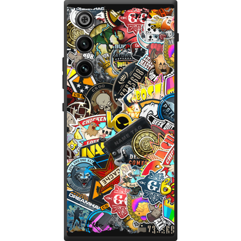 Чохол BoxFace ZTE Nubia Redmagic 10 Air CS:Go Stickerbombing