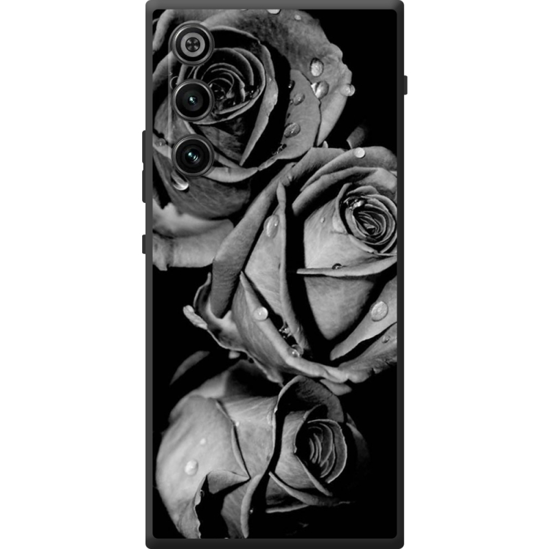 Чохол BoxFace ZTE Nubia Redmagic 10 Air Black and White Roses