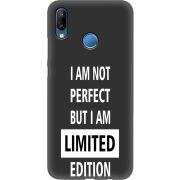 Черный чехол Uprint Huawei P20 Lite Limited Edition