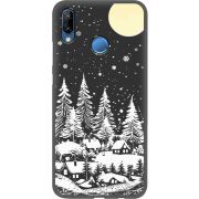 Черный чехол Uprint Huawei P20 Lite 