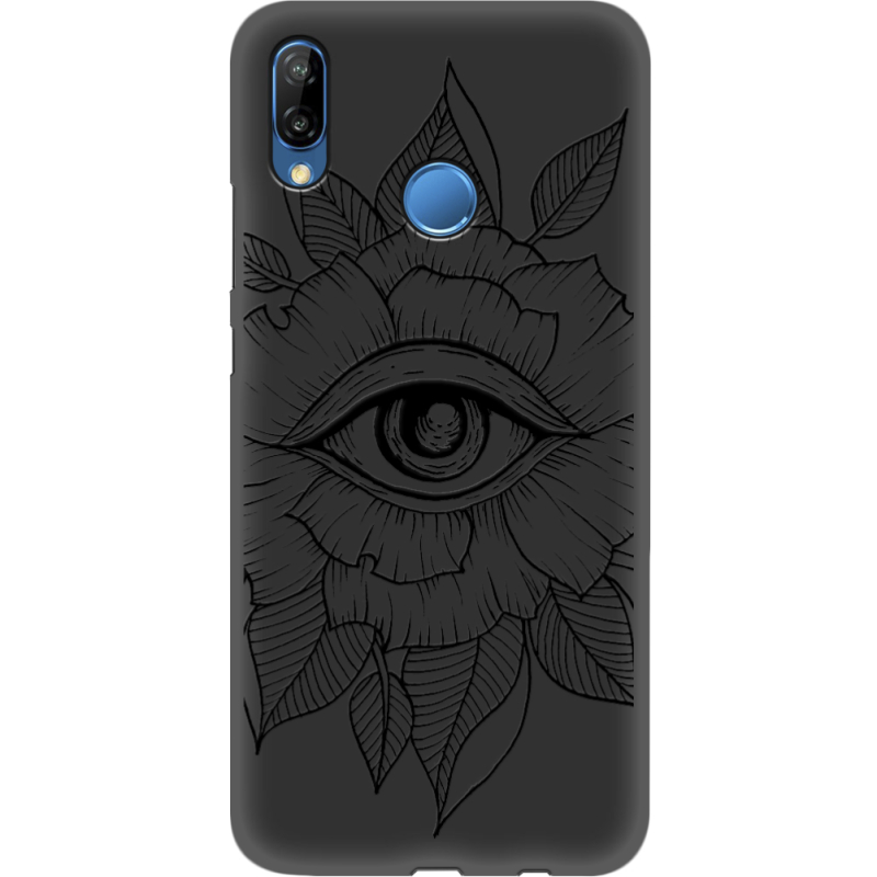 Черный чехол Uprint Huawei P20 Lite Eye