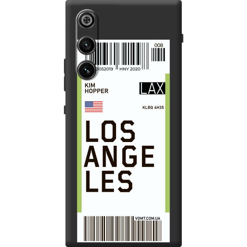 Прозорий чохол BoxFace Nubia Redmagic 10 Air Ticket Los Angeles