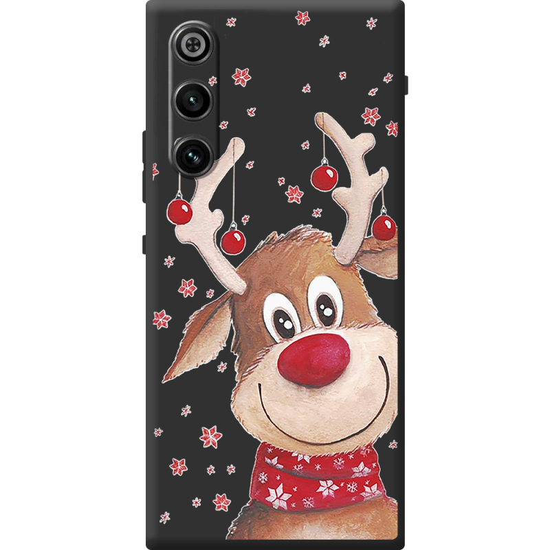 Прозорий чохол BoxFace Nubia Redmagic 10 Air Winter Deer