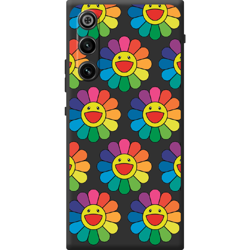 Прозорий чохол BoxFace Nubia Redmagic 10 Air Hippie Flowers