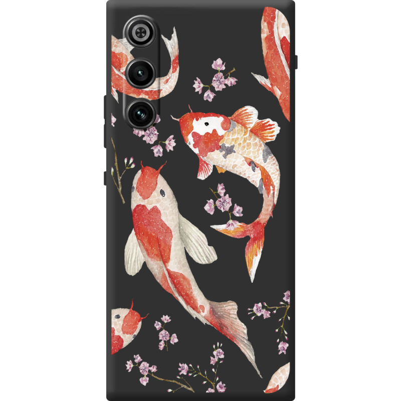 Прозорий чохол BoxFace Nubia Redmagic 10 Air Japanese Koi Fish
