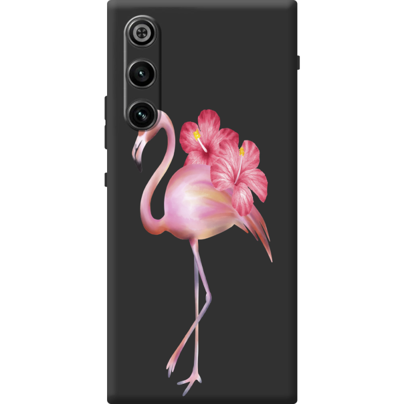 Прозорий чохол BoxFace Nubia Redmagic 10 Air Floral Flamingo