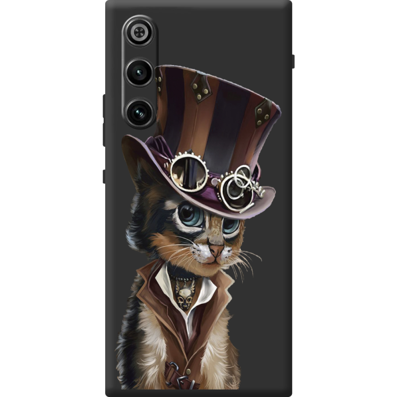 Прозорий чохол BoxFace Nubia Redmagic 10 Air Steampunk Cat