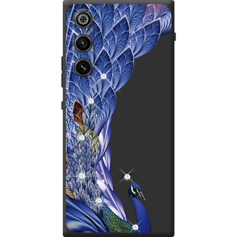 Чохол зі стразами ZTE Nubia Redmagic 10 Air Peafowl