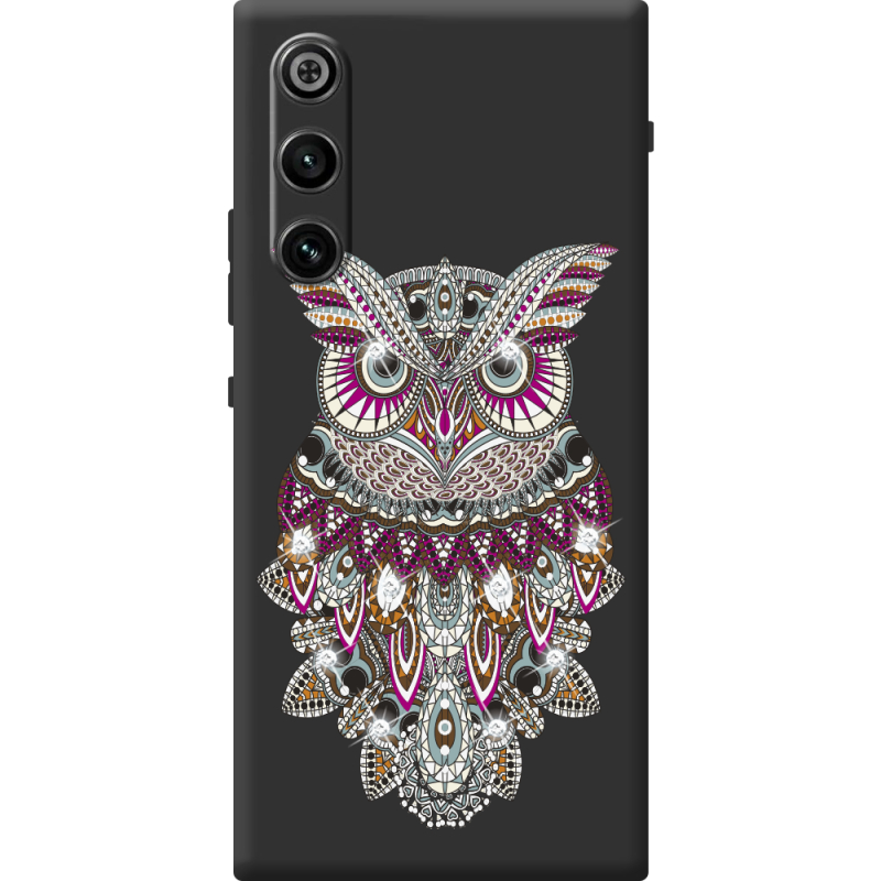 Чохол зі стразами ZTE Nubia Redmagic 10 Air Owl