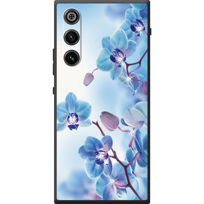 Чохол зі стразами ZTE Nubia Redmagic 10 Air Orchids