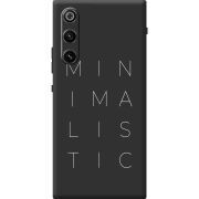 Чорний чохол BoxFace ZTE Nubia RedMagic 10 Air Minimalistic
