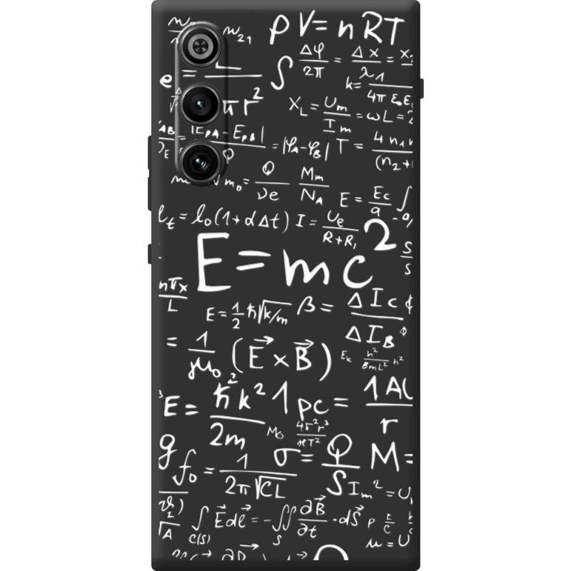 Чорний чохол BoxFace ZTE Nubia RedMagic 10 Air E=mc2