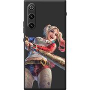 Чорний чохол BoxFace ZTE Nubia RedMagic 10 Air Happy Harley Quinn