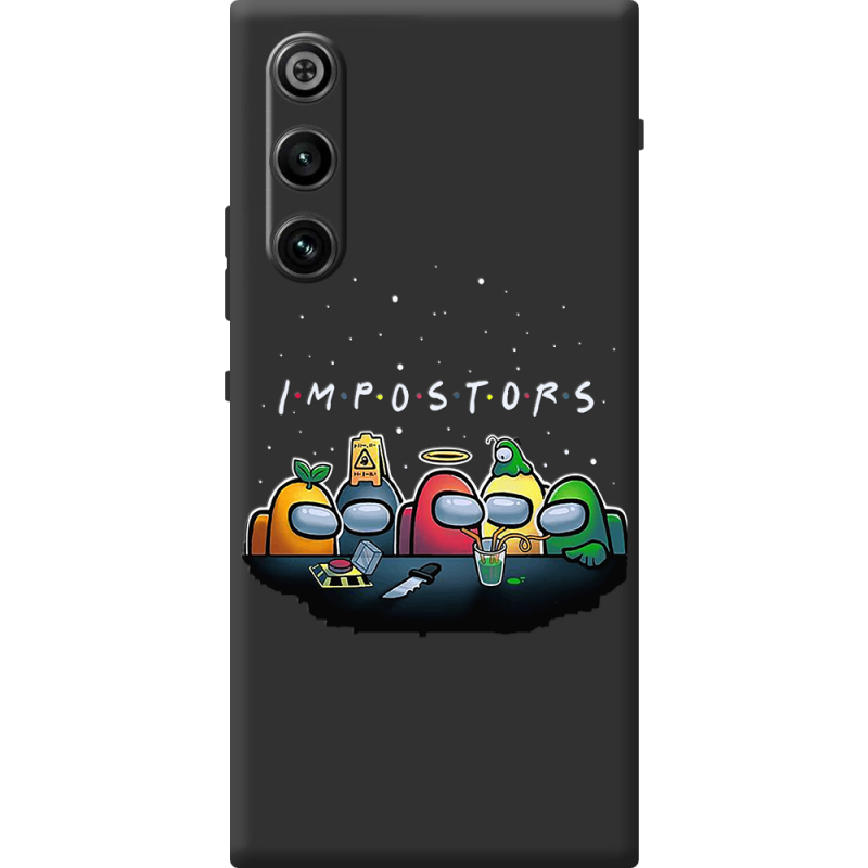 Чорний чохол BoxFace ZTE Nubia RedMagic 10 Air Among Us Impostors