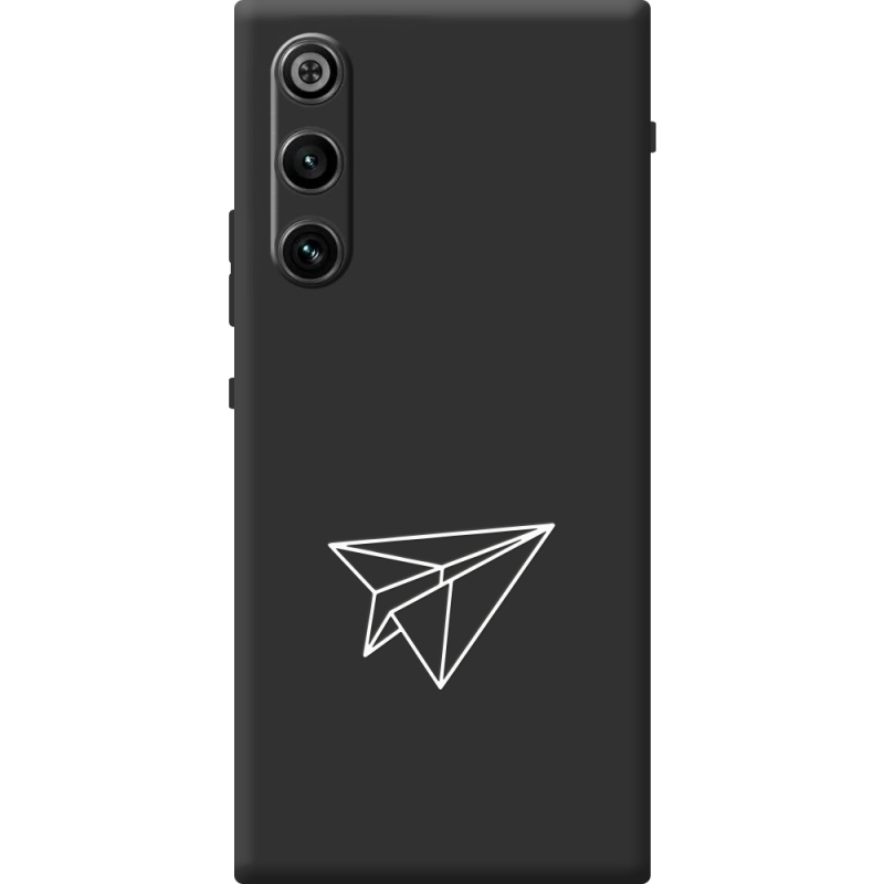 Чорний чохол BoxFace ZTE Nubia RedMagic 10 Air Paper Plane