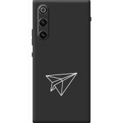 Чорний чохол BoxFace ZTE Nubia RedMagic 10 Air Paper Plane