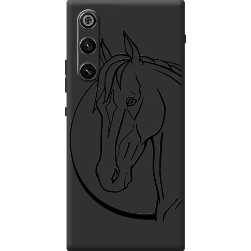 Чорний чохол BoxFace ZTE Nubia RedMagic 10 Air Horse