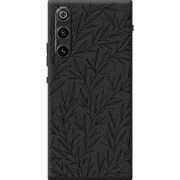 Чорний чохол BoxFace ZTE Nubia RedMagic 10 Air Leaves