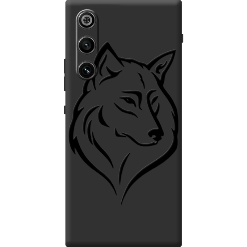 Чорний чохол BoxFace ZTE Nubia RedMagic 10 Air Wolf