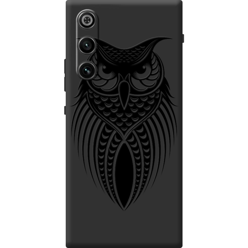 Чорний чохол BoxFace ZTE Nubia RedMagic 10 Air Owl