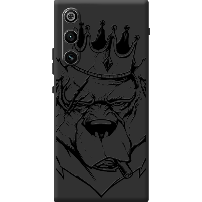 Чорний чохол BoxFace ZTE Nubia RedMagic 10 Air Bear King