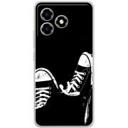 Чохол BoxFace ZTE Blade A36 Black Sneakers