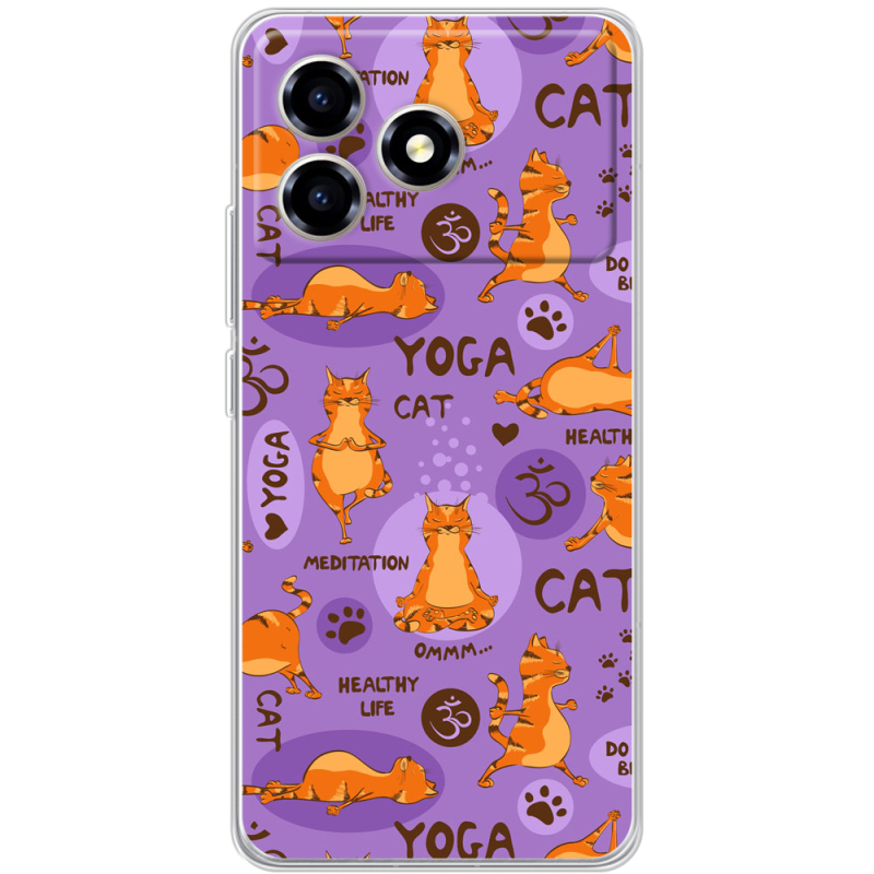 Чохол BoxFace ZTE Blade A36 Yoga Cat