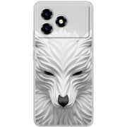 Чохол BoxFace ZTE Blade A36 White Wolf
