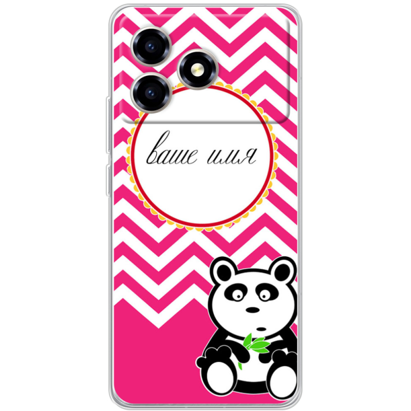 Чохол BoxFace ZTE Blade A36 Именной Panda