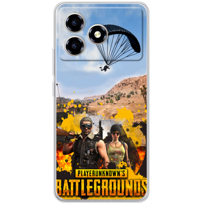 Чохол BoxFace ZTE Blade A36 Pubg parachute