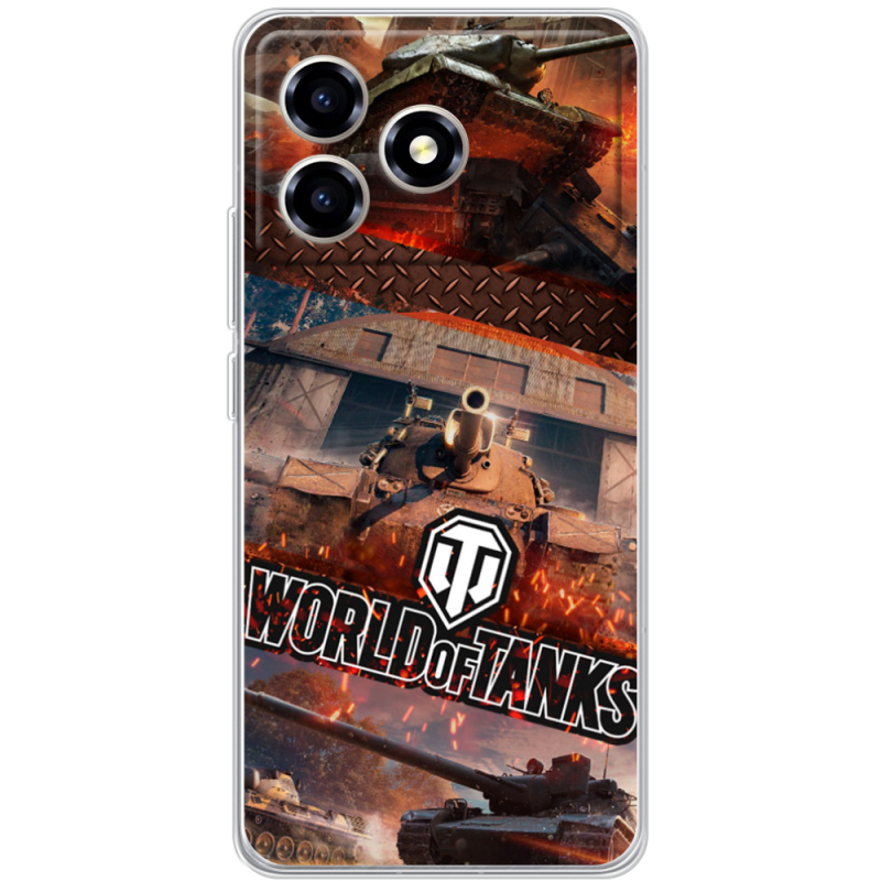 Чохол BoxFace ZTE Blade A36 World Of Tanks