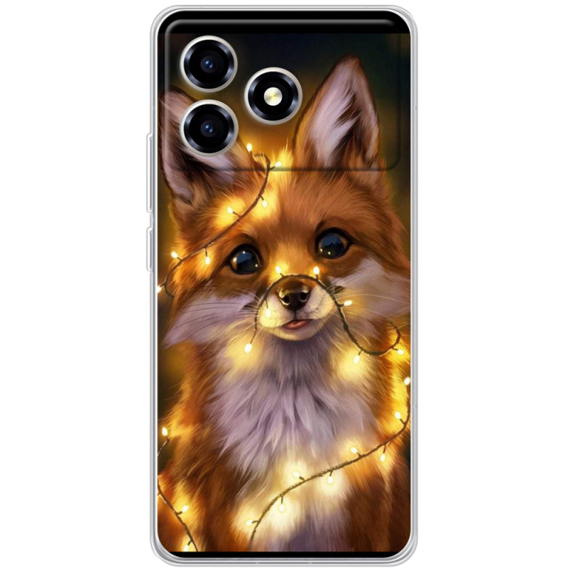 Чохол BoxFace ZTE Blade A36 Різдвяна лисичка