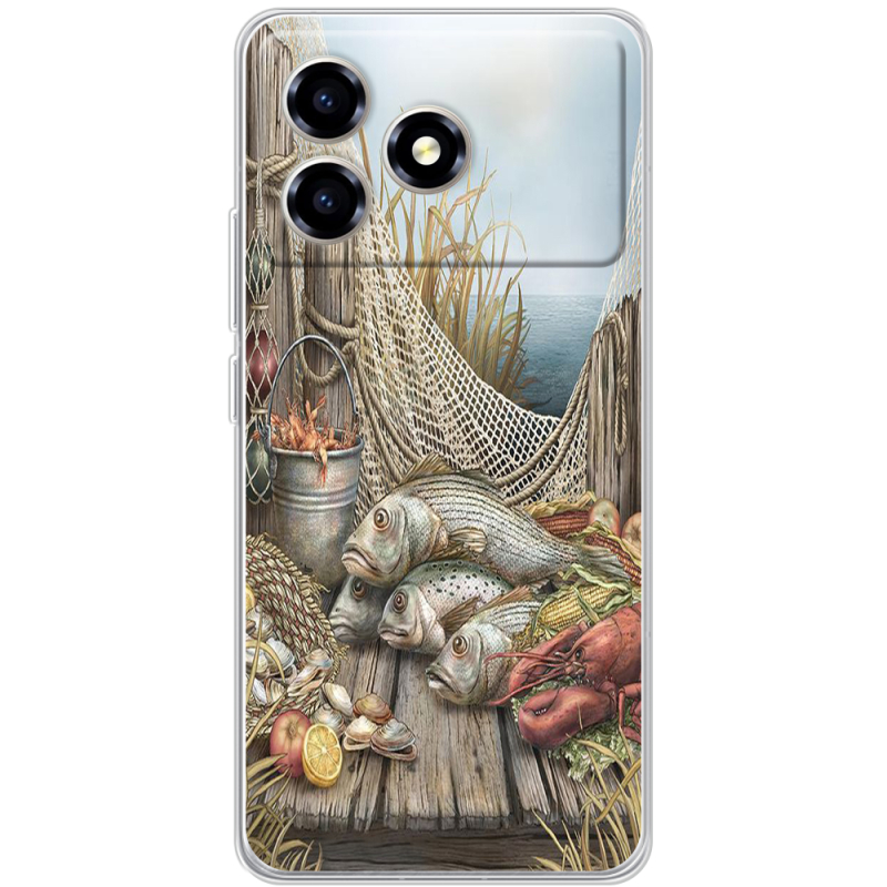 Чохол BoxFace ZTE Blade A36 Удачная рыбалка