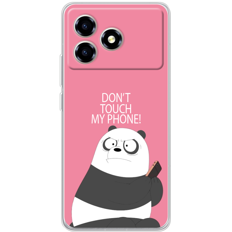 Чохол BoxFace ZTE Blade A36 Dont Touch My Phone Panda