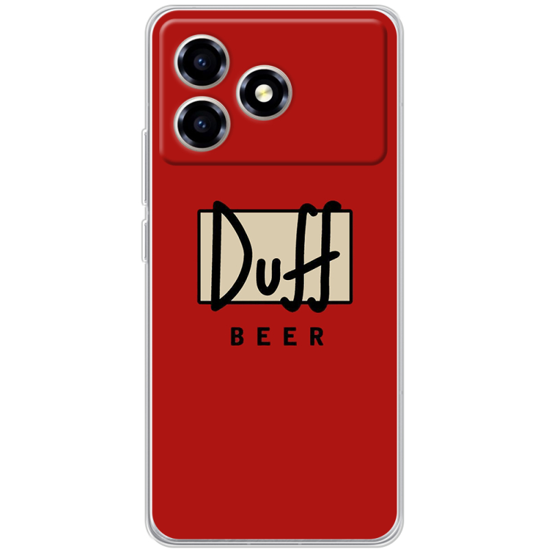 Чохол BoxFace ZTE Blade A36 Duff beer