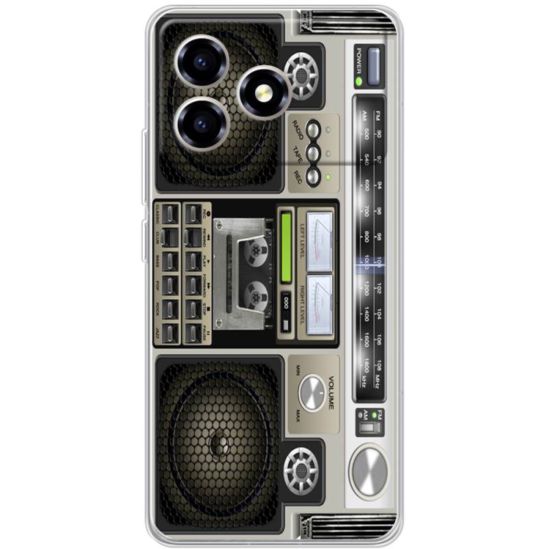Чохол BoxFace ZTE Blade A36 Old Boombox