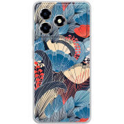 Чохол BoxFace ZTE Blade A36 Blue Herb