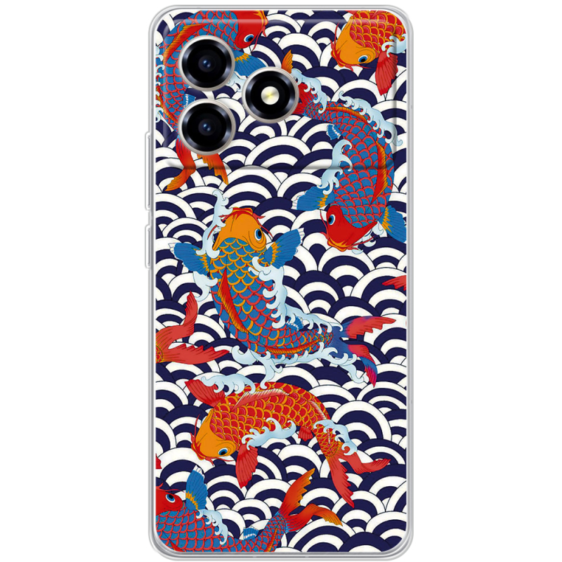 Чохол BoxFace ZTE Blade A36 Koi Fish