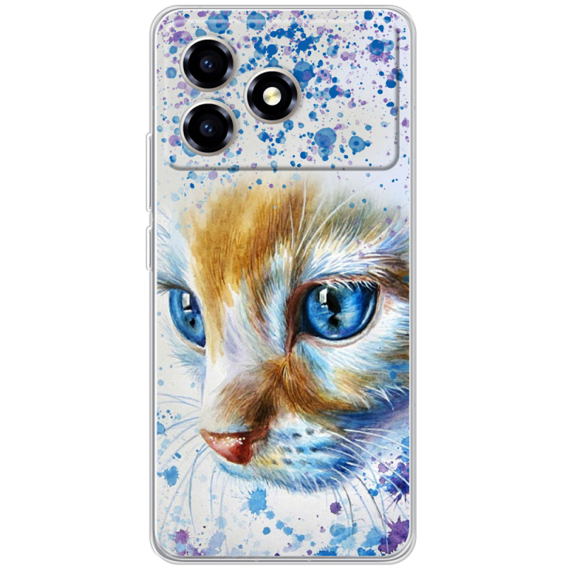 Чохол BoxFace ZTE Blade A36 Голубоглазый Кот