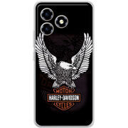 Чохол BoxFace ZTE Blade A36 Harley Davidson and eagle