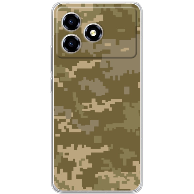 Чохол BoxFace ZTE Blade A36 Камуфляж ЗСУ