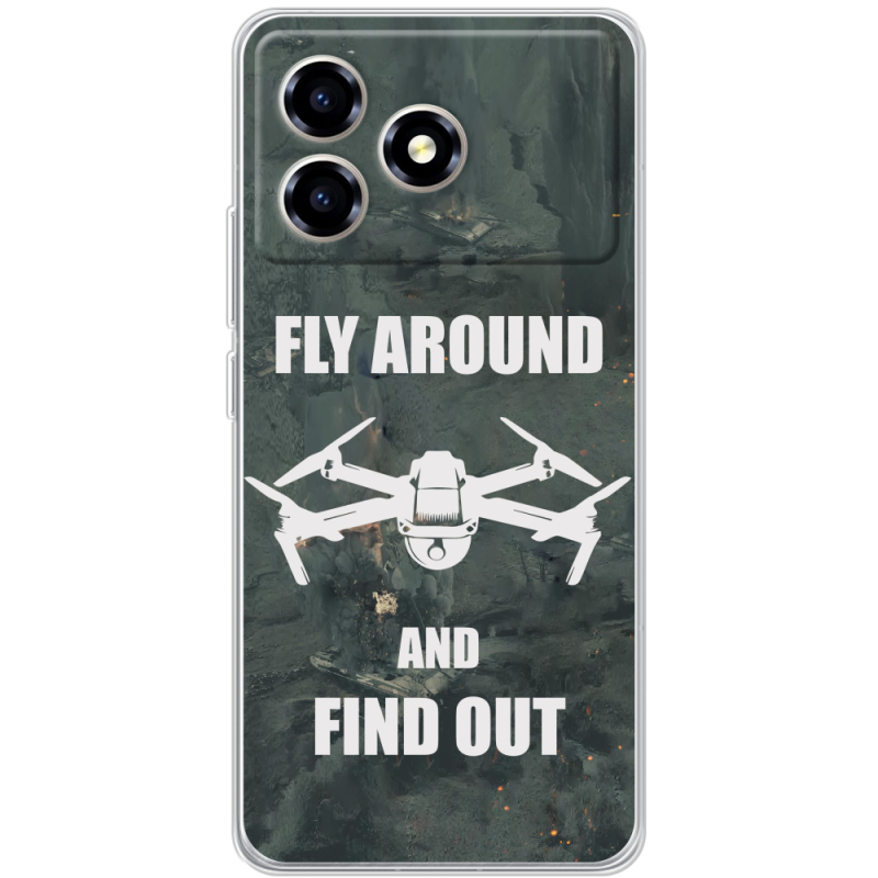 Чохол BoxFace ZTE Blade A36 Дрон Fly Around