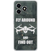 Чохол BoxFace ZTE Blade A36 Дрон Fly Around