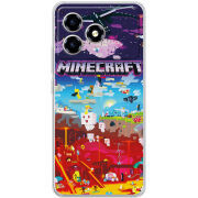 Чохол BoxFace ZTE Blade A36 Minecraft World Beyond