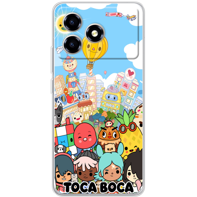 Чохол BoxFace ZTE Blade A36 Світ Тока Бока