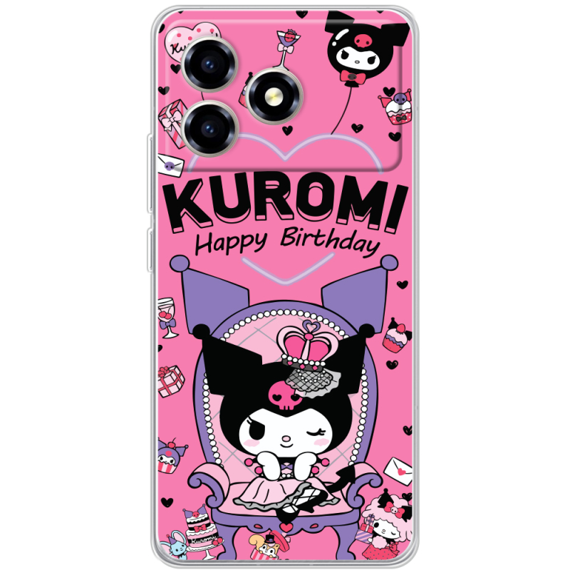 Чохол BoxFace ZTE Blade A36 День народження Kuromi