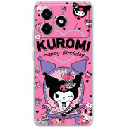Чохол BoxFace ZTE Blade A36 День народження Kuromi