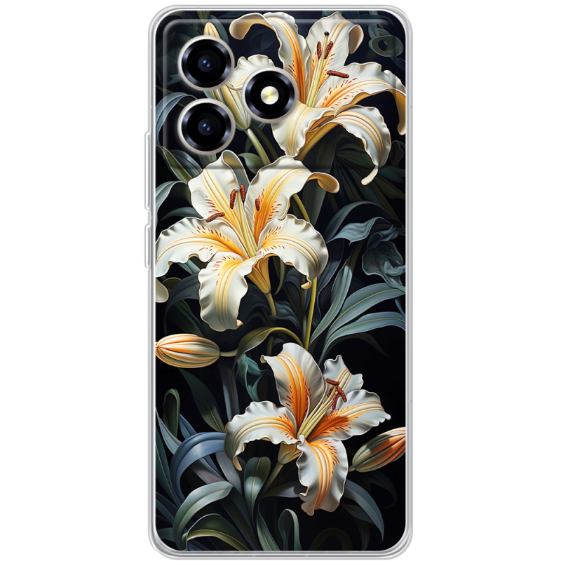 Чохол BoxFace ZTE Blade A36 Сяйво цвіту ночі