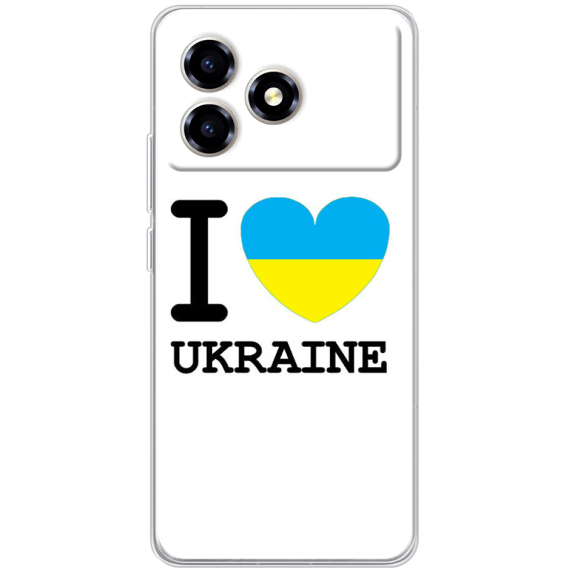 Чохол BoxFace ZTE Blade A36 I love Ukraine
