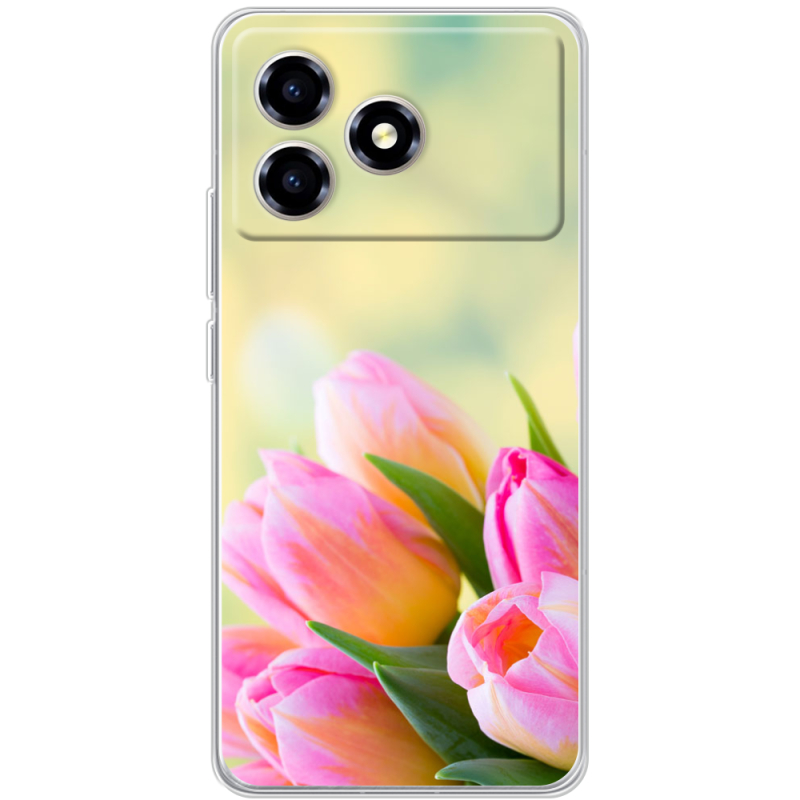 Чохол BoxFace ZTE Blade A36 Bouquet of Tulips